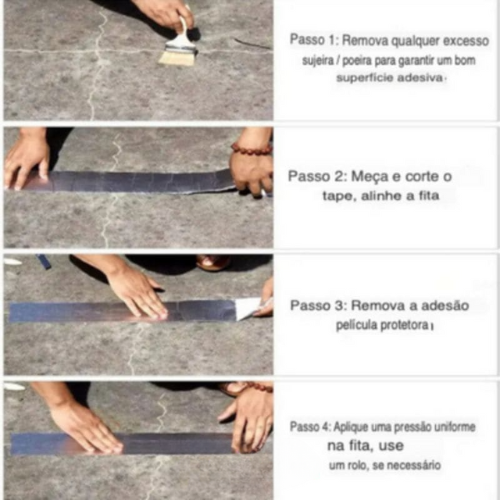Fita de Vedação Impermeável - Super Resistente Contra Vazamento