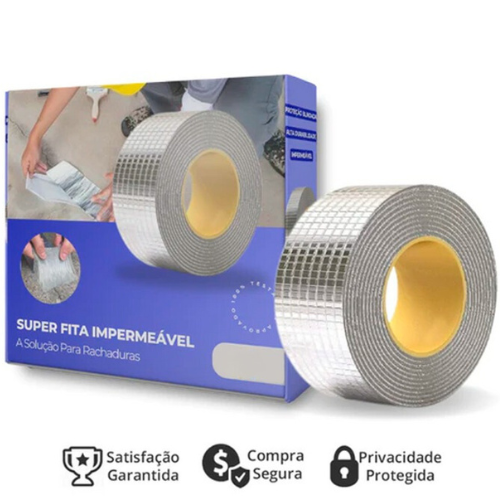 Fita de Vedação Impermeável - Super Resistente Contra Vazamento