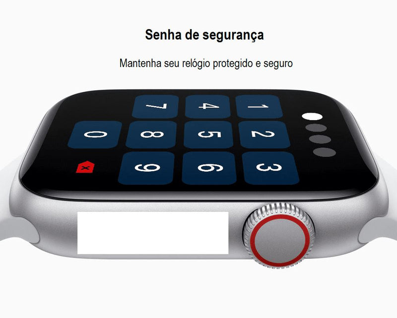Smartwatch IWO 14 Pro Série 7 Com Tela Infinita + 3 Brindes 00050 poupemestore 