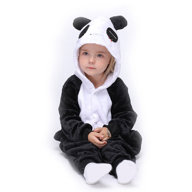 Pijama Panda Infantil - Pronta Entrega