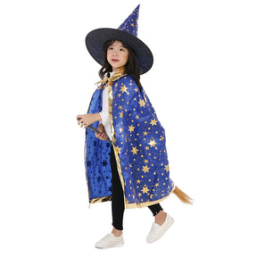 Capa e Chapéu Infantil Haloween