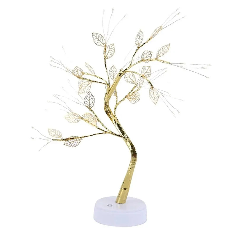 Bonsai Iluminado LED: Decoração Mágica e Personalizável para Casa e Festas