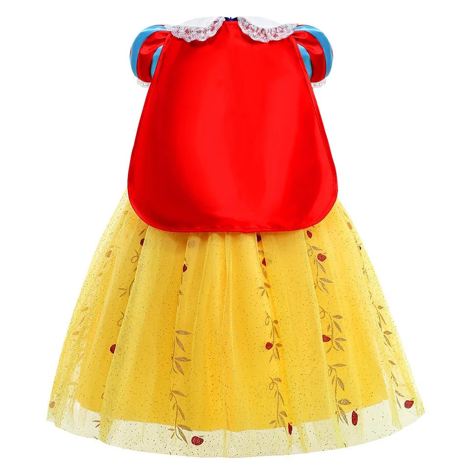 Vestido Branca de Neve Luxo