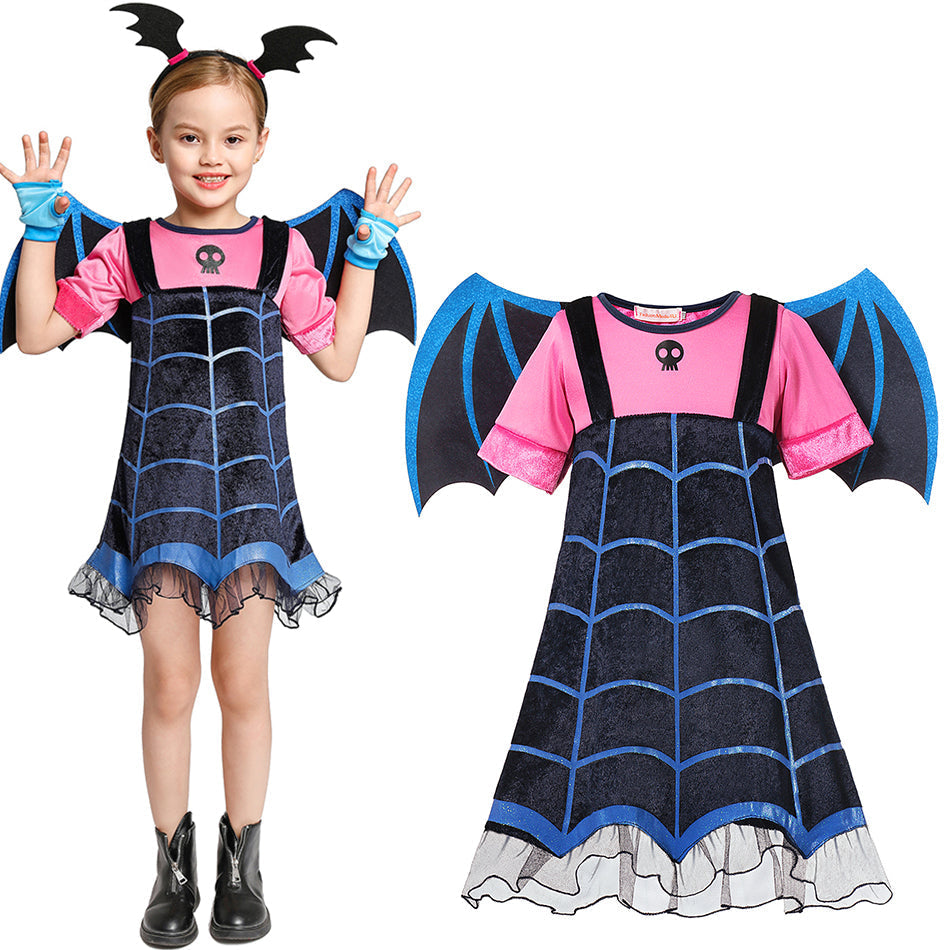 Vestido Fantasia Vampirina Halloween